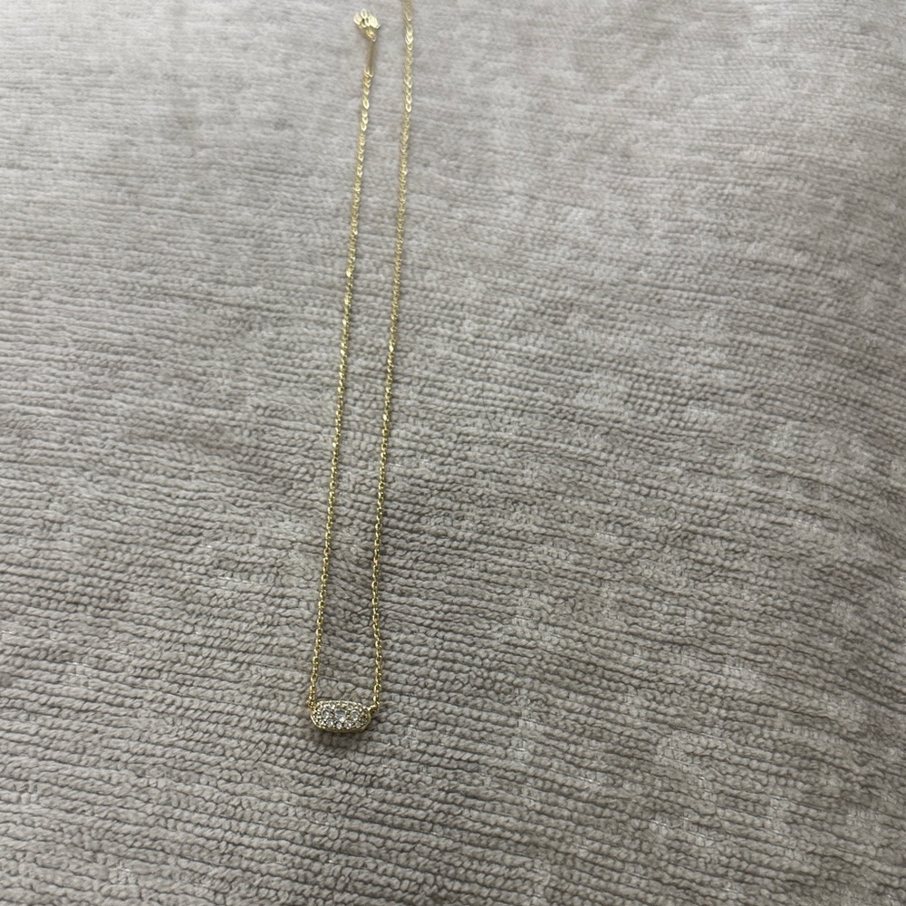 Kendra Scott gold Grayson necklace